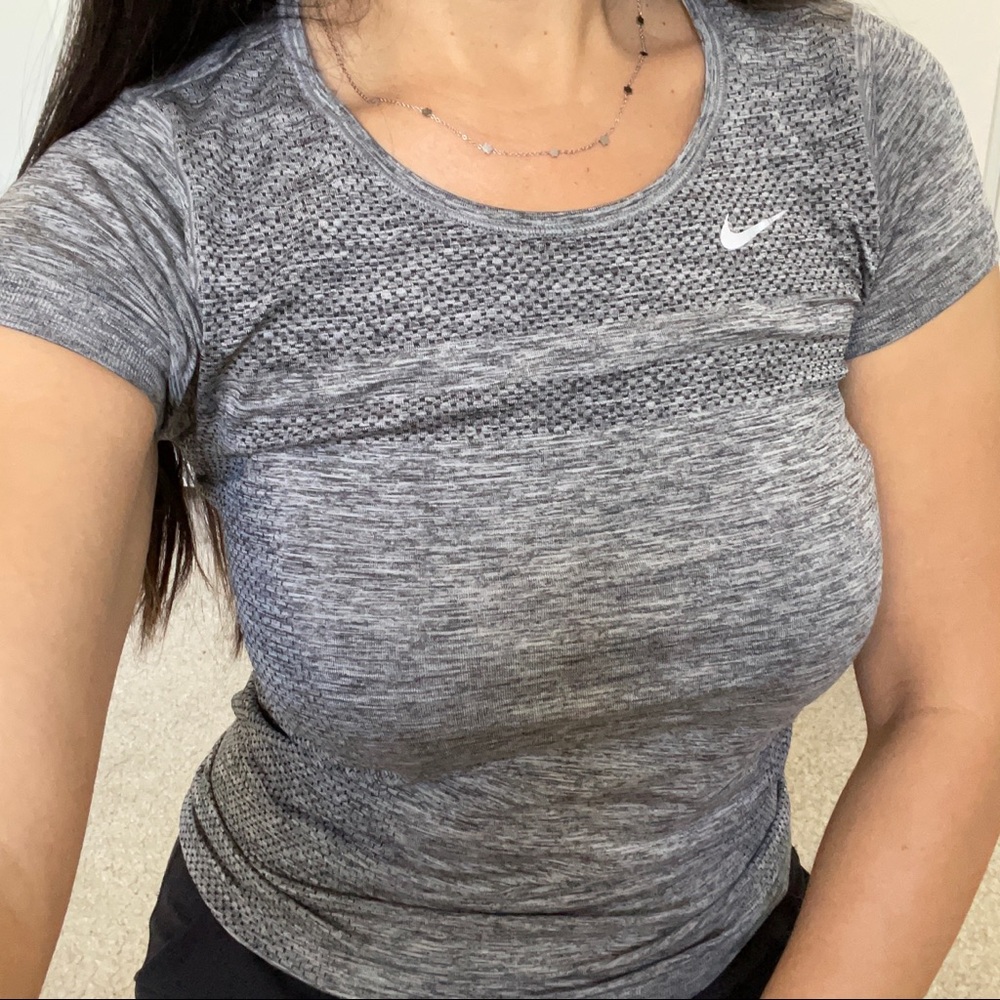 Nike Dri-fit womens top grey size XS